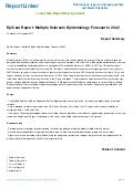 EpiCast Report: Multiple Sclerosis Epidemiology Forecast to 2022