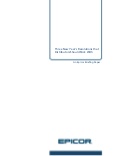 Epicor Briefing Paper - New Year&rsquo;s Resolutions 2012