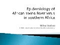 Epidemiology of African swine fever virus in southern Africa