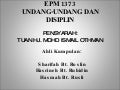 Epm 1373 undang undang & disiplin