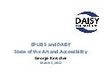 EPUB 3: State of the Art and Accessibility
