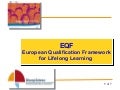 The European Qualification Framework