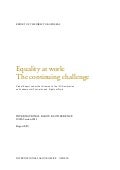 Equality At Work The Contimuing Challenge