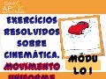 Física -  Exercícios Resolvidos de Cinemática