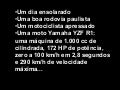 Terrível acidente com uma Yamaha R1