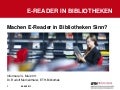 E-Reader in bibliotheken