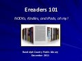 Ereaders 101 - December 2011