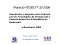 Ereadiness guatemala clark fodecyt2006