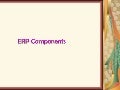 ERP components