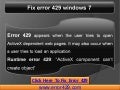 How to Fix Runtime Error 429: ActiveX component can’t create object
