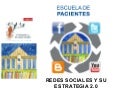 Escuela de pacientes 2.0