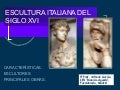 Escultura italiana del siglo XVI
