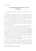 Esej  prawa człowieka