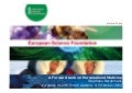 ESF Forward Look on Personalised Medicine by EuroBioForum