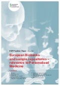 European Science Foundation position paper by EuroBioForum