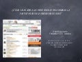 Las redes sociales son nuestras pizarras  de ideas online