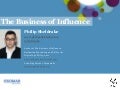 The Business of Influence – ESOMAR 3D Digital Dimensions Conference 2011