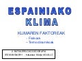 Espainiako klima