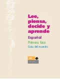 Libro para el maestro de Español. Lee, Piensa, Decide y Aprende