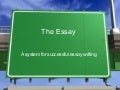 essay writing