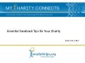 Essential Facebook Tips for Your Charity