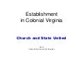 Establishment in col va