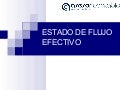 Estado de Flujo Efectivo