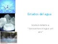 Estados del agua