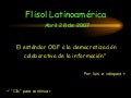 Estandares abiertos ODF 