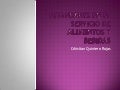 Estandares en el servicio de alimentos y bebidas