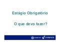 Estágio obrigatório de bacharelado (2012/1)