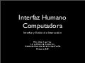 Principios de Diseño de Interfaces y Estilos De Interaccion