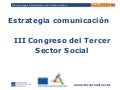 Estrategía comunicación iii congreso