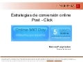 Estrategias de conversión online Post - Click en el eCommerce - Comercio Electronico