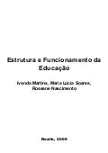 Estrutura E Funcionamento Da Educação Volume 1 2 3 e 4