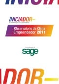 Estudio "Observatorio de Clima Emprendedor 2011"