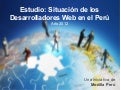 Estudio: Situación de los desarrolladores web en el Perú 2012