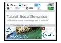 Tutorial: Social Semantics