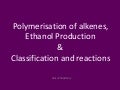 Ethanol production