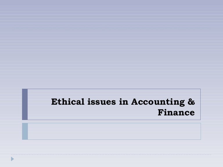 ethical issues essay