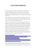 Etica para amador