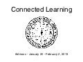 #Etmooc connected learning