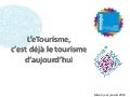 Etourisme et ANT - Rencontre du tourisme pays adour landes océanes - Jean-Baptiste Soubaigne MOPA - octobre 2012