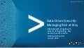 Data Driven Security, from Gartner Security Summit 2012
