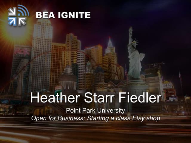 BEA Ignite2015 - Fielder