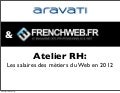 Etude sur les salaires des métiers du web 2012