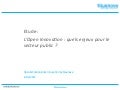 Etude de bluenove   open innovation et secteur public - juillet 2012