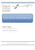 Etude sur l&rsquo;adoption du Community Management par les TPE et PME en France
