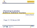 Etwinning In Practice Science Math Prague2009