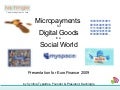 Kachingle presentation at EuroFinance 2009